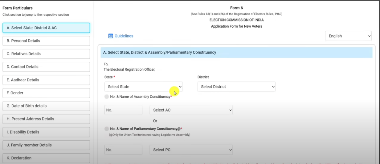 New Voter id Card Online Apply 2025-26 Maharashtra New Process