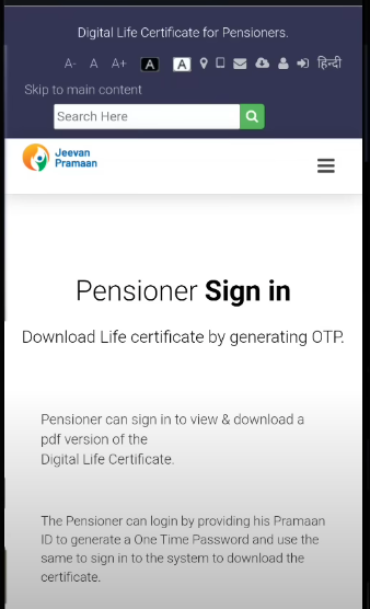 Life Certificate, jeevan praman online