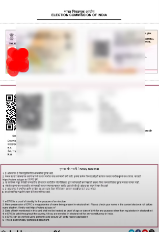 New Aadhar card, ration card, voter ID card online download
